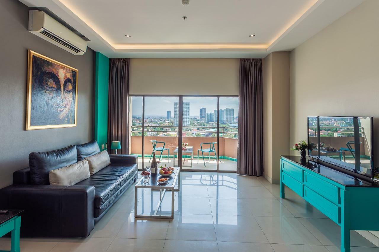 R-Con Wongamat - 21St Floor Residence Pattaya Bagian luar foto